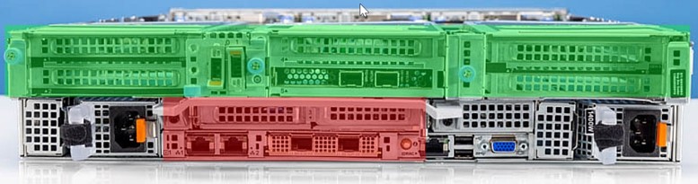 Dell PowerEdge R760 Server OCP and PCIe slots