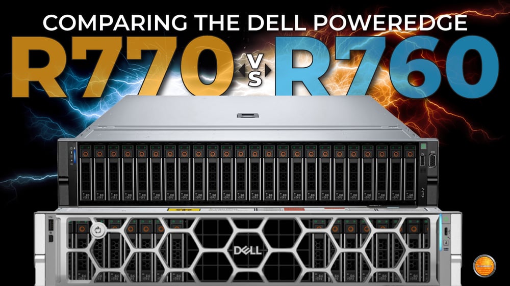 Dell PowerEdge R770 vs R760 Comparison - xByte Technologies