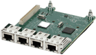 Dell Broadcom 5720 Quad Port 1Gb RJ45 rNDC (540-BBHG)