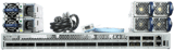 Arista DCS-7050Q-16-R 16P 40GbE QSFP+ 8P 1GbE SFP RA Switch