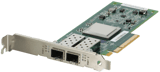Dell QLogic QLE2562 Dual Port 8Gb Fibre Channel HBA Full Height