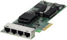 Dell IntelPro1000VT 1Gb QP RJ45 NIC Full Height No Bracket