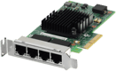 Dell Intel I350-T4 Quad Port 1Gb RJ45 Low Profile (540-BBDV)
