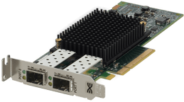 01JFY Dell Emulex LPe32002-M2-D Dual Port 32Gb Fibre Channel SFP+ HBA Low Profile