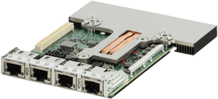 1224N Dell Broadcom 57416 Dual Port 10Gb RJ45 & 5720 Dual Port 1Gb RJ45 rNDC