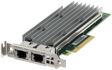 2J3X7 Dell QLogic QL41162 Dual Port 10GbE RJ45 CNA Low Profile