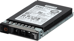 5KW0F Dell 7.68TB 12Gbps SAS Read Intensive TLC SED 2.5 SSD XS7680SE70154