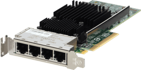 8HCGC Dell Broadcom 57454 10Gb Quad Port RJ45 Low Profile NIC