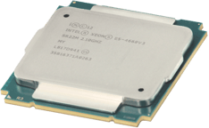 2x Intel E5-4669v3 2.1/45/2133 18-Core 135W (338-BHWO)