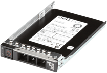 Dell 960GB 6Gbps SATA Mix Use TLC 7mm 2.5 SSD 512e 5300 Max in 3.5 HYB CAR
