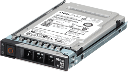 Dell 960GB 12/24Gbps SAS Read Intensive TLC SED FIPS 2.5 SSD KPM6WRUG960G