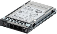 Dell 3.84TB 12/24Gbps SAS Read Intensive TLC 2.5 SSD KPM6XRUG3T84 (ME) in 3.5 HYB CAR