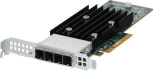 Dell HBA355e 12Gb/s Quad Port External Host Bus Controller Full Height Adapter