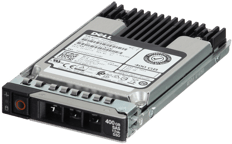 Dell 400GB 12Gbps SAS Write Intensive MLC 2.5 SSD PX05SMB040 CPO in 3.5 HYB CAR