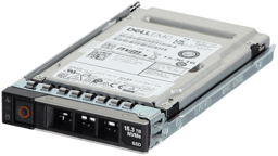 Dell 15.36TB PCIe Gen4 NVMe Read Intensive TLC SED FIPS 2.5 SSD KCM6FRUL15T3
