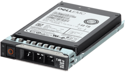 Dell 7.68TB 12Gbps SAS Read Intensive TLC 2.5 SSD PM1643 CPO