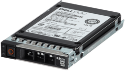 Dell 3.84TB 12Gbps SAS Read Intensive TLC 2.5 SSD PM1653 (ME) in 3.5 HYB CAR