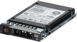 Dell 3.2TB PCIe Gen4 NVMe Mix Use TLC 2.5 SSD PM1735a in 3.5 HYB CAR