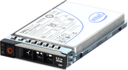 Dell 3.2TB PCIe Gen4 NVMe Mix Use TLC 2.5 SSD D7-P5620 in 3.5 HYB CAR