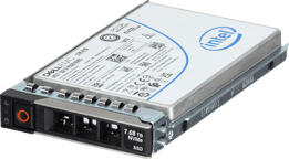 Dell 7.68TB Enterprise NVMe Gen4 RI TLC 2.5 SSD D7-P5520
