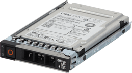 Dell 800GB 24Gbps SAS Mix Use TLC SED FIPS 2.5 SSD KPM7WVUG960G