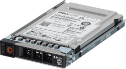 Dell 3.84TB 24Gbps SAS Read Intensive TLC 2.5 SSD KPM7XRUG3T84 (ME)
