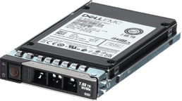 Dell 7.68TB PCIe Gen4 NVMe Read Intensive TLC 2.5 SSD PM1733a in 3.5 HYB CAR