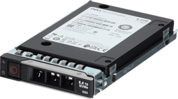 Dell 6.4TB PCIe Gen4 NVMe Mix Use TLC 2.5 SSD PS1030 in 3.5 HYB CAR