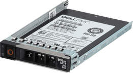 Dell 960GB 6Gbps SATA Mix Use TLC 7mm 2.5 SSD SM883 CPO in 3.5 HYB CAR