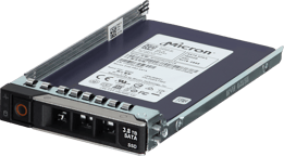 Dell 3.84TB 6Gbps SATA Mix Use TLC SED 2.5 SSD 5100 Pro CPO