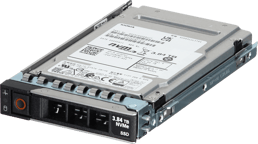 Dell 3.84TB PCIe Gen4 NVMe Read Intensive TLC 2.5 SSD KCD6XLUL3T84