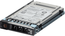 Dell 3.84TB 24Gbps SAS Mix Use TLC SED FIPS 2.5 SSD KPM6WVUG3T84 CPO (ME5)