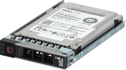 Dell 7.68TB 12Gbps vSAS Read Intensive TLC 2.5 SSD KRM5XRUG7T68 CPO