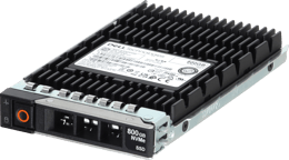 Dell 800GB PCIe Gen4 NVMe Mix Use TLC 2.5 SSD 7500 MAX in 3.5 HYB CAR