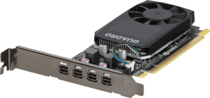Dell NVIDIA Quadro P1000 4GB GDDR5 47W PCIe x16 SW FHHL GPU