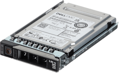 Dell 3.84TB 12/24Gbps SAS Read Intensive TLC 2.5 SSD KPM6XRUG3T84 (ME) CPO in 3.5 HYB CAR