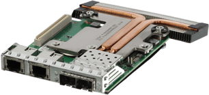Dell Intel X710 Dual Port 10Gb SFP & I350 Dual Port 1Gb RJ45 rNDC (555-BCKM)