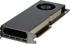 CHTG8 Dell NVIDIA RTX A6000 48GB GDDR6 300W PCIe x16 DW FHFL GPU