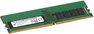 MTA18ASF4G72AZ-3G2B1 Micron 32GB 2Rx8 PC4-3200 ECC Unbuffered