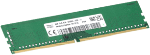 HMA81GU7DJR8N-XN SK Hynix 8GB 1Rx8 PC4-3200 ECC UnBuffered