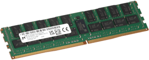 MTA72ASS8G72LZ-2G6J2QI Micron 64GB 4DRx4 LRDIMM, 2666MT/s Load Reduced