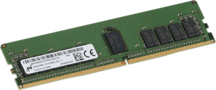 MTA18ASF2G72PDZ-2G6D1QG Micron 16GB RDIMM 2Rx8, 2666MT/s