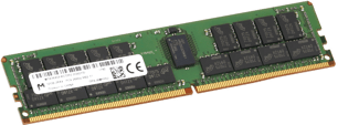 MTA36ASF4G72PZ-2G6D1SI Micron 32GB 2Rx4 RDIMM, 2666MT/s