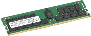 MTA36ASF4G72PZ-3G2R1TI Micron 32GB 2Rx4 RDIMM, 3200MT/s