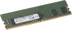 MTA9ASF1G72PZ-3G2E2VI Micron 8GB 1Rx8 RDIMM, 3200MT/s