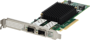 D1XM2 Dell Emulex LPe36002 Dual Port 64Gb Fibre Channel SFP+ HBA Full Height