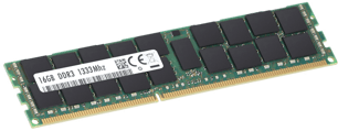 Dell 16GB 2Rx4 DDR3 LV RDIMM 1333Mhz