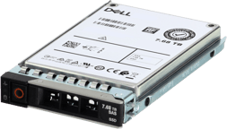Dell 7.68TB 12Gbps SAS Read Intensive TLC 2.5 SSD  PM1633a in 3.5 HYB CAR