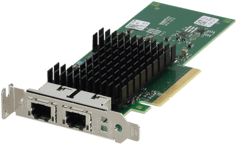 HD44M Dell Intel X710-T2L Dual Port 10GbE RJ45 CNA Low Profile