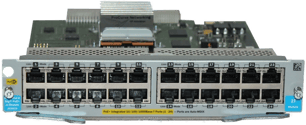 HPE 24P 1GbE BASE-T PoE+ zL Module (J9307A)